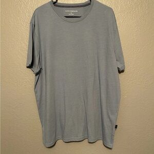 Lucky Brand Men's Light Gray Short Sleeve Tee